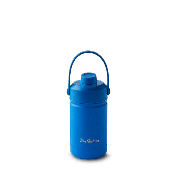12oz Stainless Steel Water Bottle - Blue - Image 1