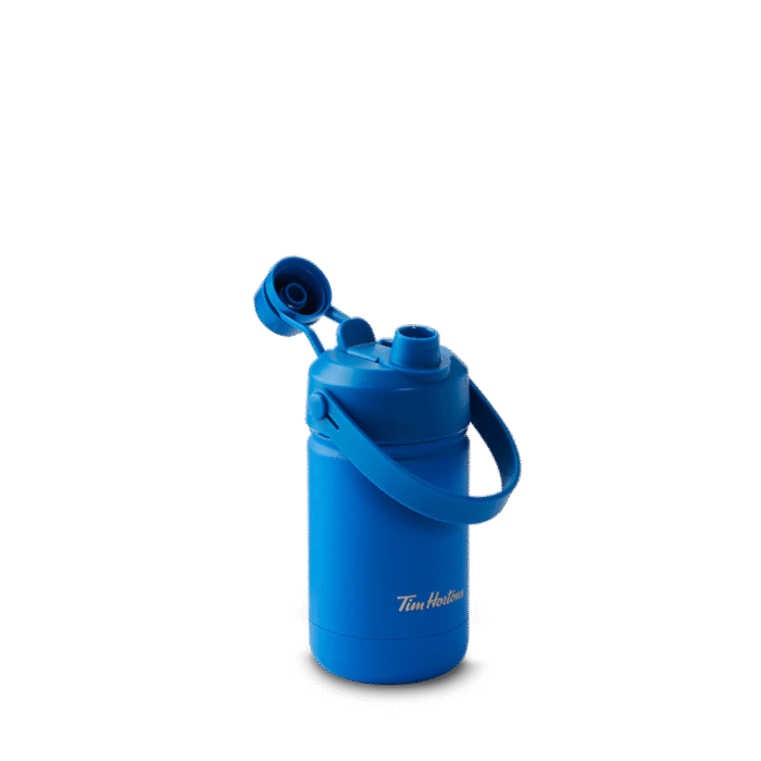 12oz Stainless Steel Water Bottle - Blue - Image 3