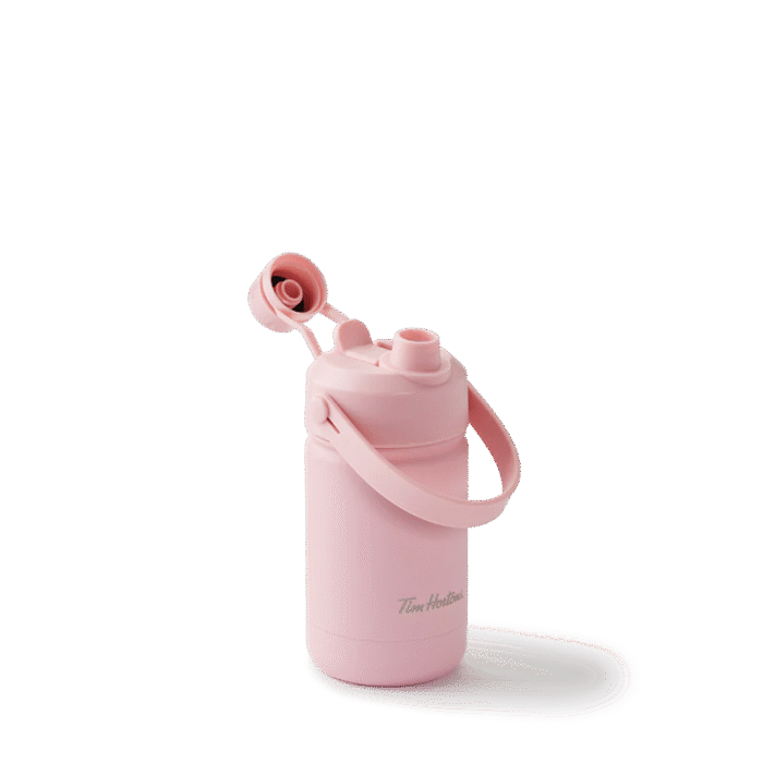 12oz Stainless Steel Water Bottle - Pink - Image 3