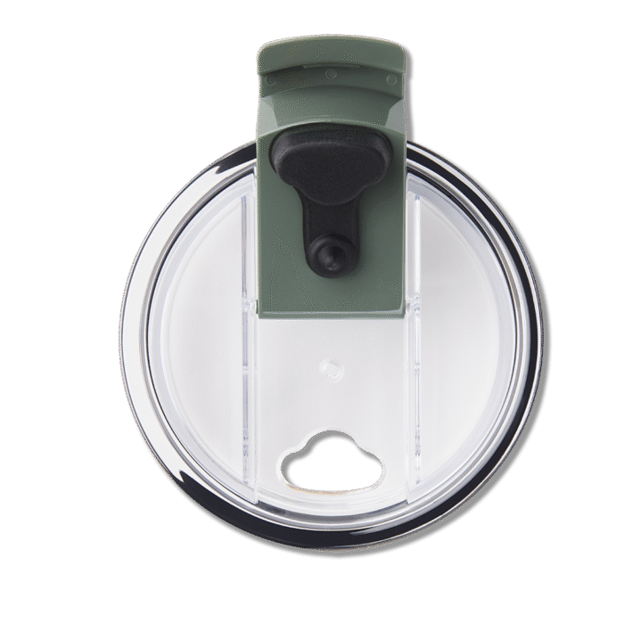 16oz Stainless Steel Travel Mug - Forest Green - Image 4