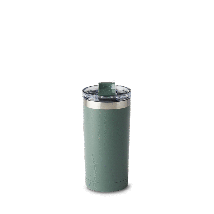 16oz Stainless Steel Travel Mug - Forest Green - Image 2