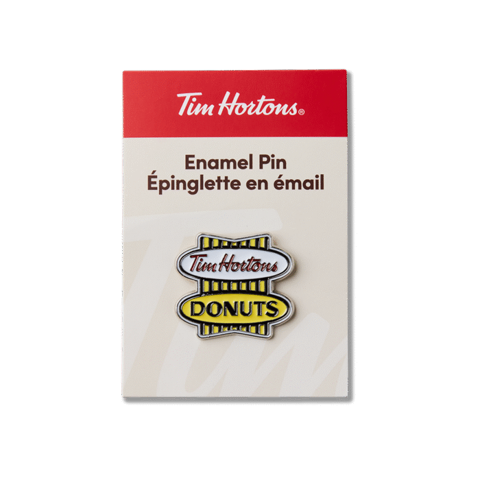 Enamel Pin - Retro Logo - Image 1