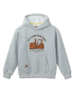 Tims Unisex Hoodie - Grey Marl - Image 5