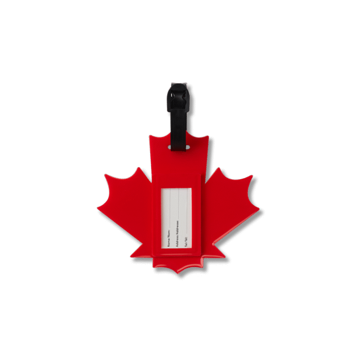 Maple Leaf Luggage Tag - Image 2