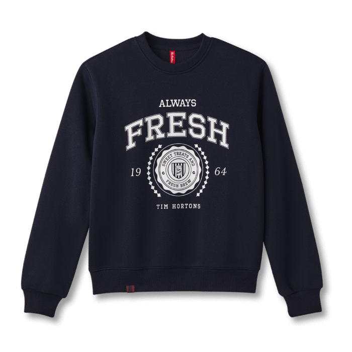 Always Fresh Unisex Crewneck - Navy - Image 3