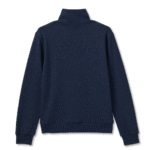 Canada Unisex French Terry Quarter Zip - Navy Marl - Image 8