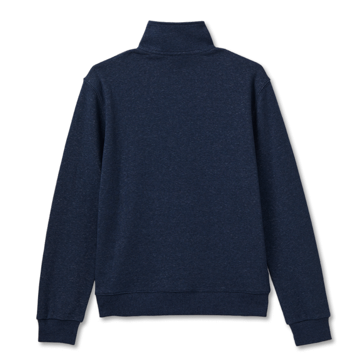 Canada Unisex French Terry Quarter Zip - Navy Marl - Image 8