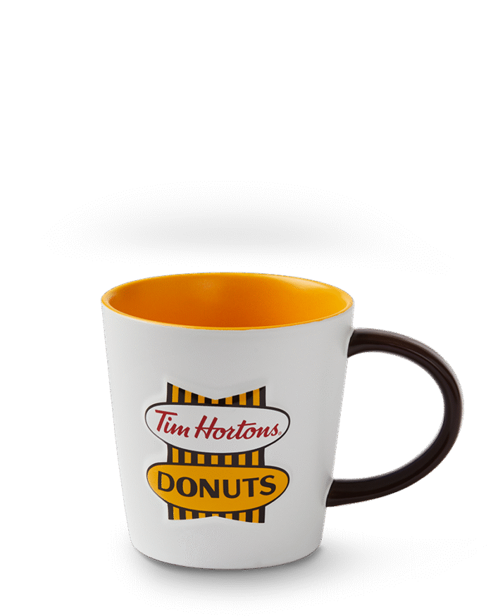 16oz Ceramic Mug - Retro Logo - Image 1