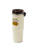 30oz Stainless Steel Top Handle Tumbler - French Retro Logo - Image 2