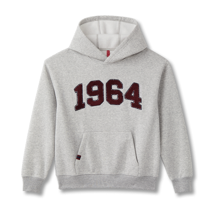 1964 Unisex Hoodie - Grey - Image 3