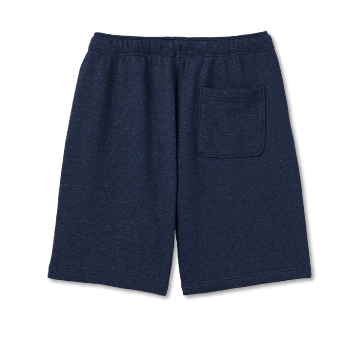 Tims Unisex French Terry Shorts - Navy Marl 9" - Image 8