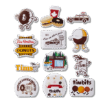 Sticker Pack - Set of 12 - Retro Logo - Image 2