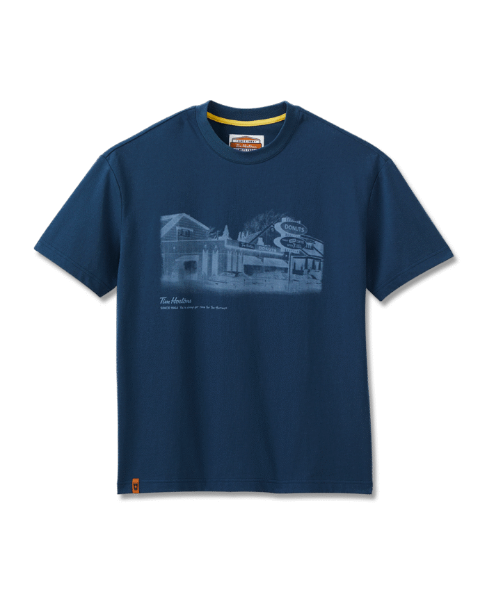 Vintage Restaurant Unisex T-Shirt  - Dark Slate - Image 6
