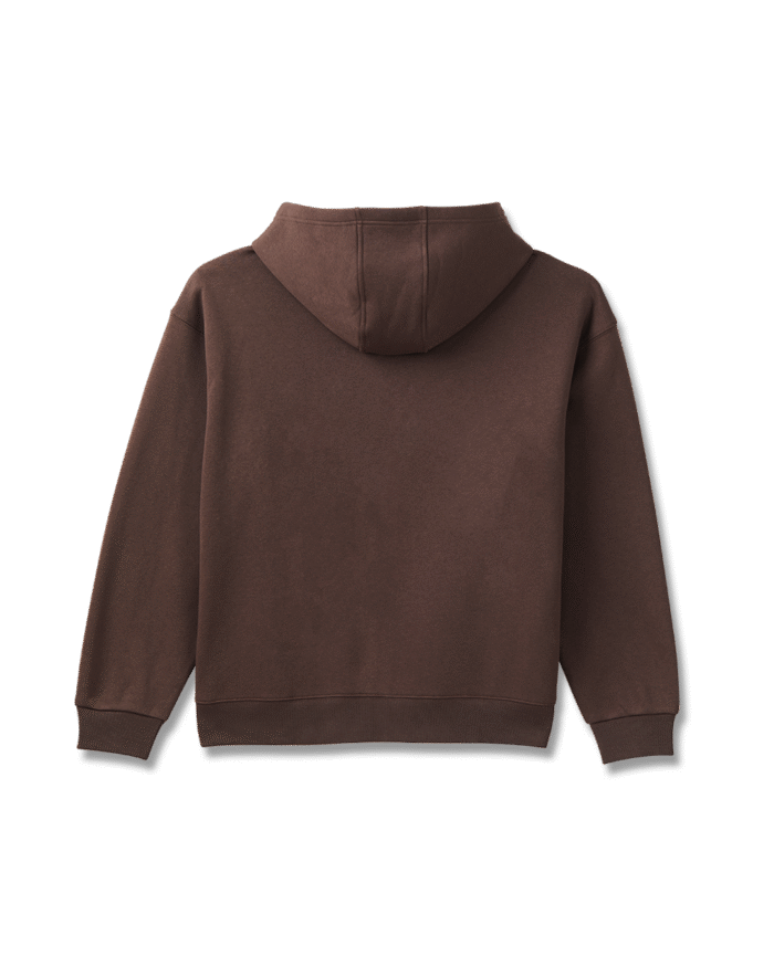 Tims Full Zip Unisex Hoodie - Espresso - Image 6
