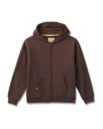 Tims Full Zip Unisex Hoodie - Espresso - Image 5